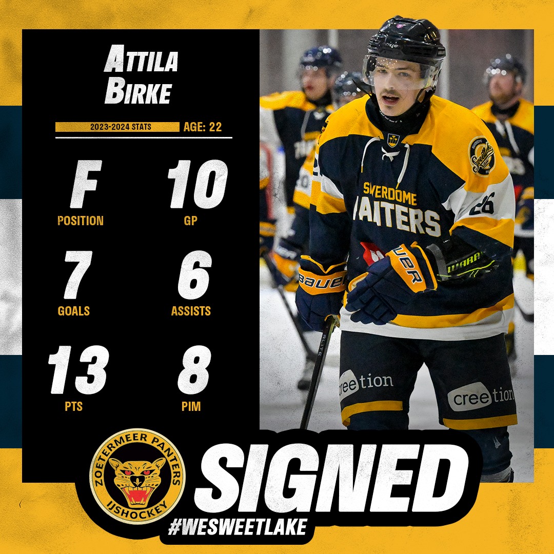 Atilla Birke Zoetermeer Panters IJshockey Eredivisie