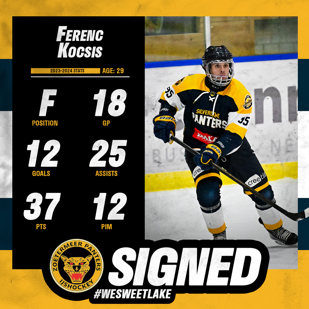 Ferenc Kocsis Zoetermeer Panters IJshockey Eredivisie