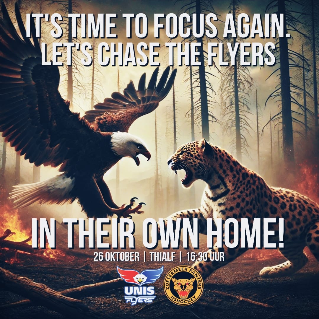 Zoetermeer Panters UNIS Flyers Heerenveen IJshockey Eredivisie