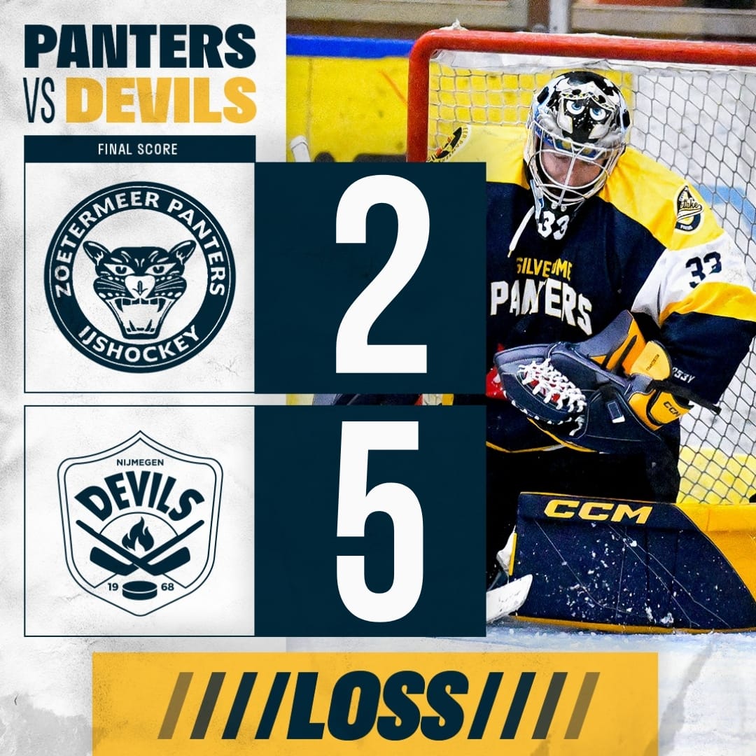 Zoetermeer Panters AHOUD Devils Nijmegen IJshockey Eredivisie