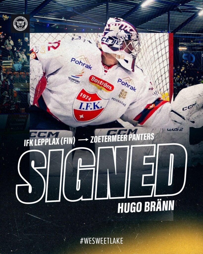 Hugo Bränn Zoetermeer Panters Eredivisie IJshockey