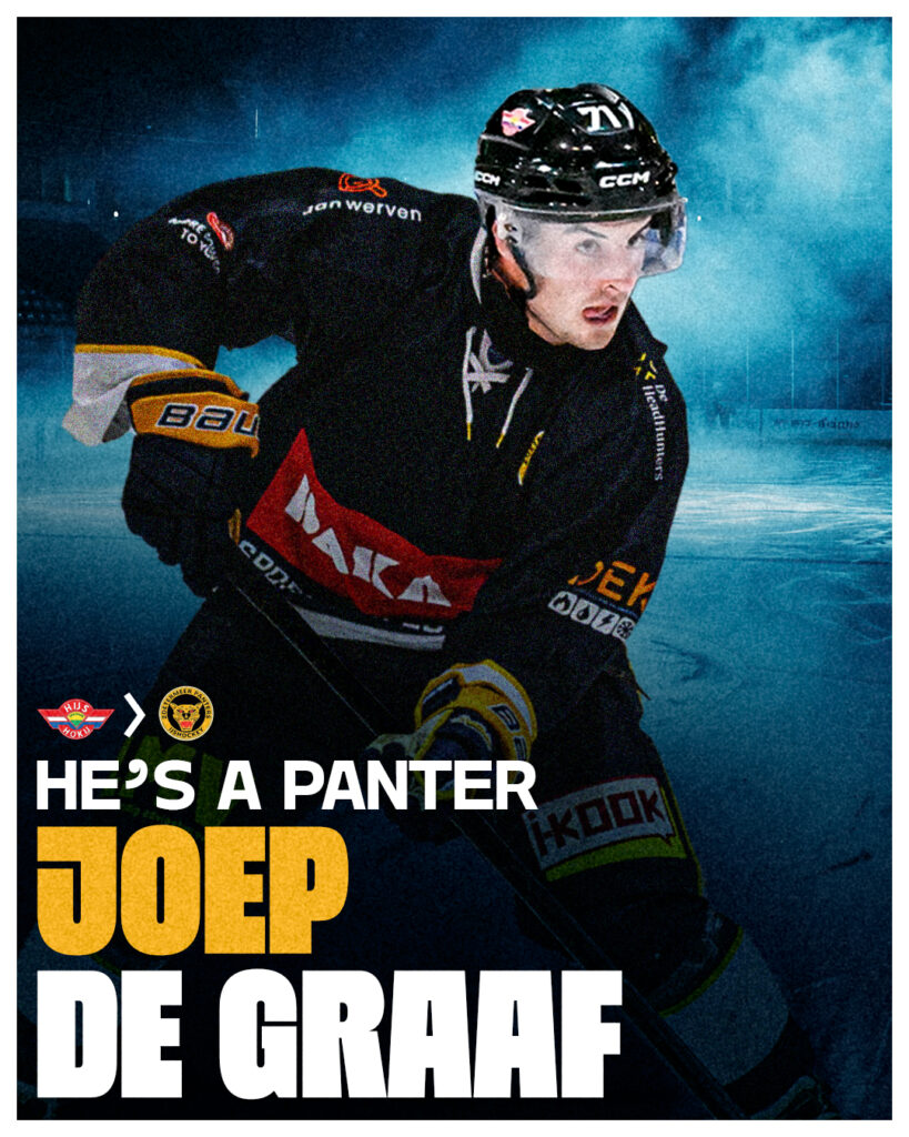 Zoetermeer Panters Eredivisie IJshockey Joep de Graaf
